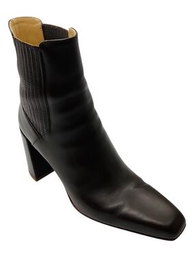 GABRIELA HEARST BROWN LEATHER ANKLE BOOTS